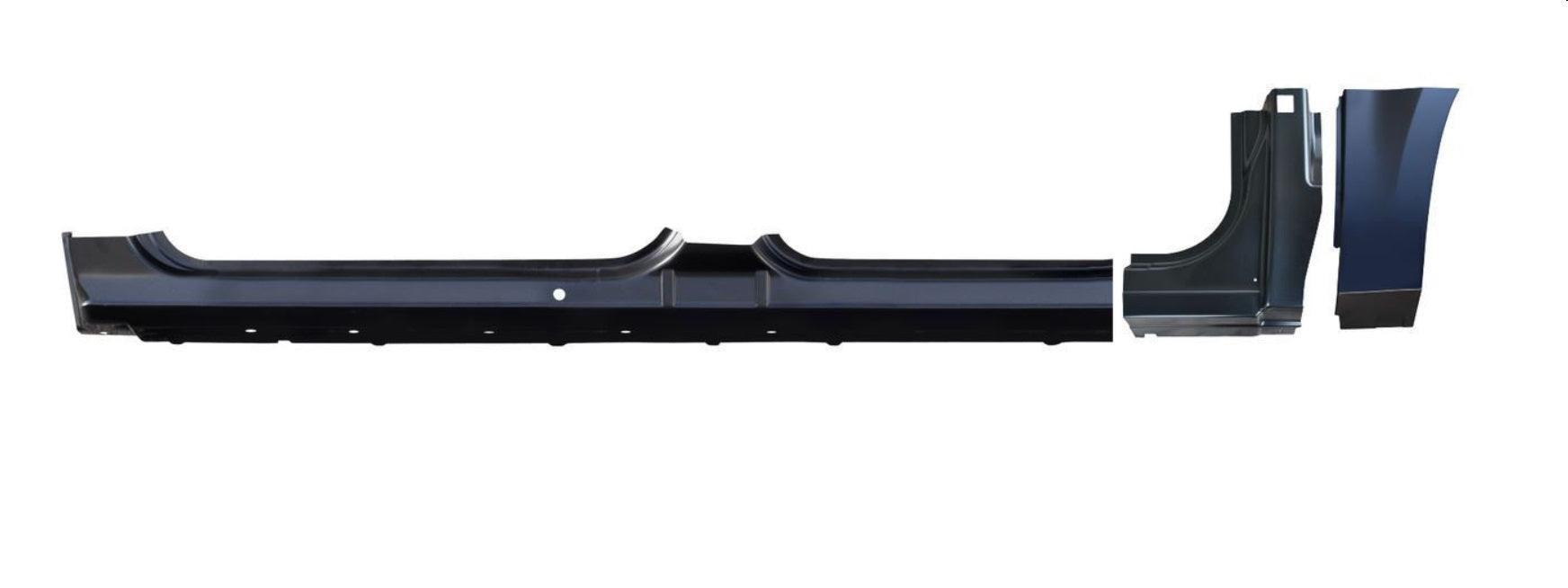 Rocker Panel Driver Side Gmc Sierra 2500 2007-2013 Crew Cab Oe Style , 0864-109