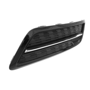 Fog Lamp Cover Front Passenger Side Acura Mdx 2014-2016 Black/Chrome , AC1039105