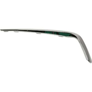 Bumper Moulding Front Driver Side Acura Mdx 2017-2020 Chrome Finish Exclude 2019-20 A-Spec Model , AC1046102