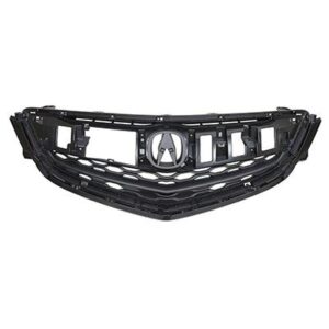 Grille Acura Tlx 2015-2017 Matte Black Exc Moulding , AC1200124
