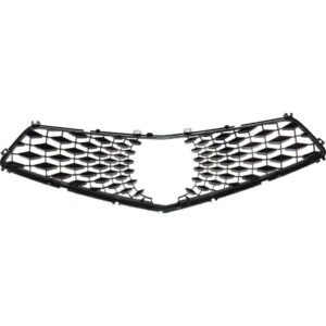 Grille Acura Tlx 2018-2020 Primed Black Mesh Style For A-Spec Model , AC1201101