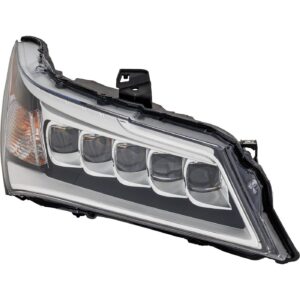 Head Lamp Passenger Side Acura Mdx 2014-2016 Led High Quality , Ac2503125 - Hunt Parts