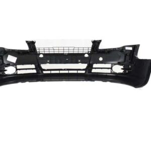 Bumper Front Audi S4 Cabrio / Convertible 2007-2009 Primed-Gray With Head Lamp Washer Hole Capa , AU1000141C