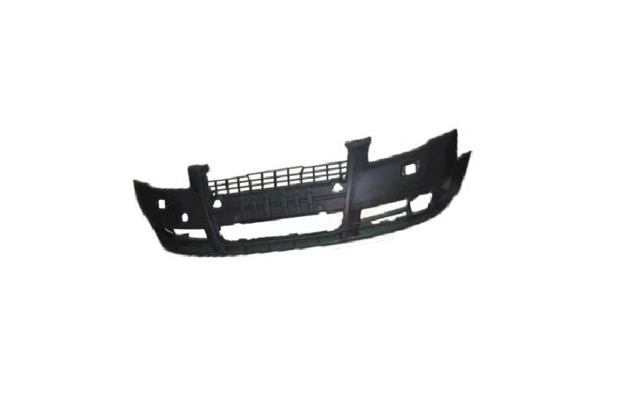 Bumper Front Audi S4 Cabrio / Convertible 2007-2009 Primed-Gray With Head Lamp Washer Hole , AU1000141