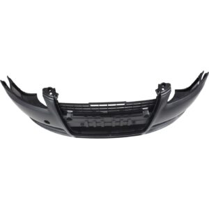 Bumper Front Audi A4 Cabrio / Convertible 2007-2009 Without Headlamp Wash Hole Without Sprt Pkg Primed Capa , AU1000142C