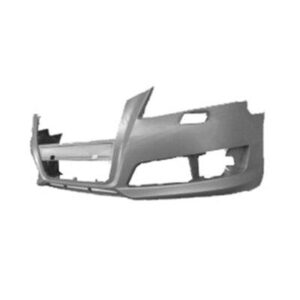 Bumper Front Audi A3 2009-2013 With Wash Hole Without Sensor Hole Without Sprt Pkg Primed , AU1000222