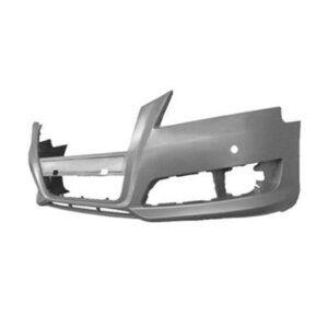 Bumper Front Audi A3 2009-2013 With Sensor Hole Without Wash Hole Without Sprt Pkg Primed Capa , AU1000223C