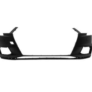 Bumper Front Audi A3 2017-2020 Without Sensor/Washer/Sport Conv/Sedan Capa , AU1000243C