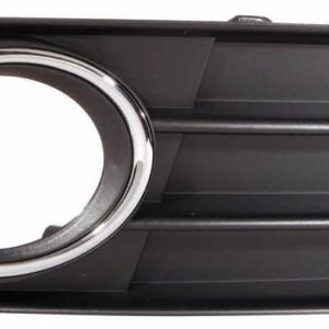 Fog Lamp Bezel Front Passenger Side Audi A3 2009-2013 With Sport Chrome Trim , AU1039114