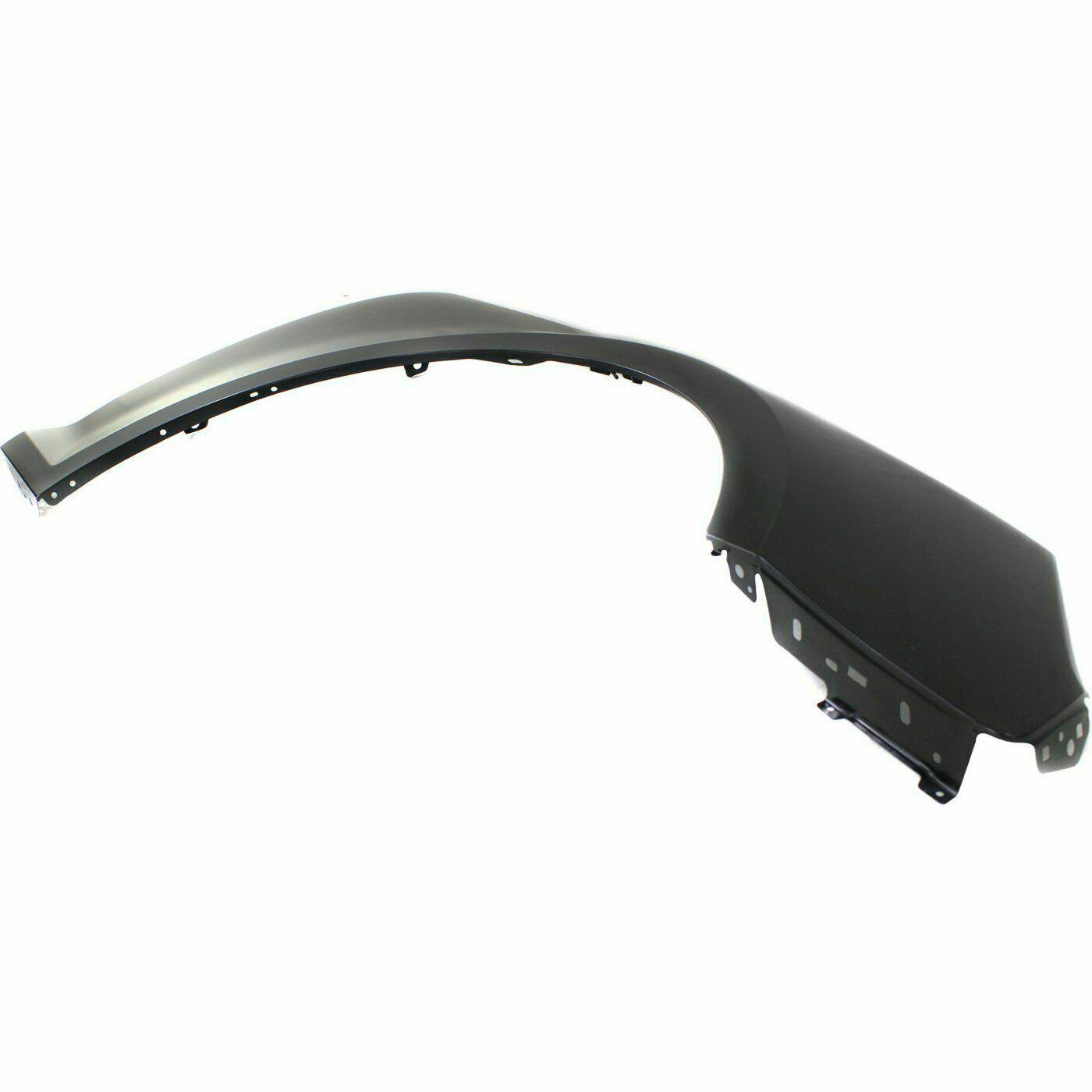 Fender Front Passenger Side Audi A4 Quattro 2017-2019 Steel Without Side Marker Hole Sedan , AU1241137