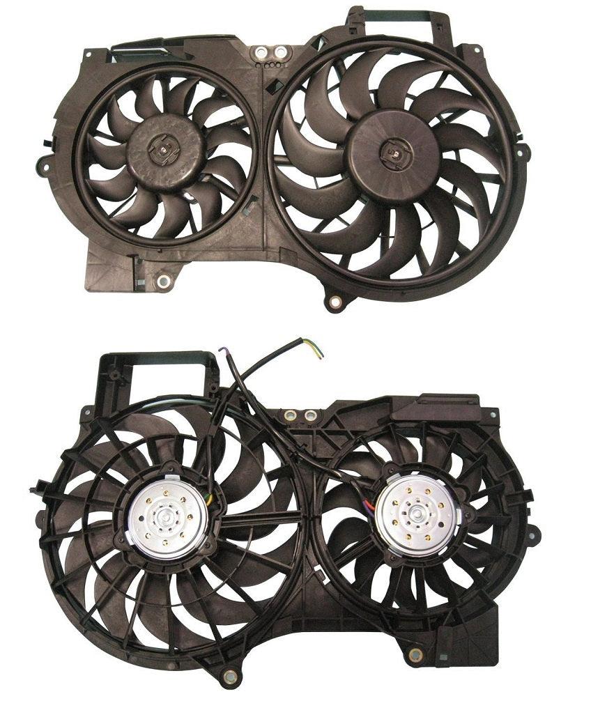 Cooling Fan Assembly Audi A6 2006-2011 V6 Without Control Unit 3.2L , AU3117105