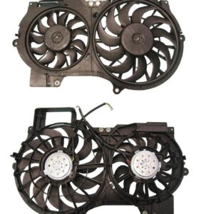 Cooling Fan Assembly Audi A6 Quattro 2005-2011 V6 Without Control Unit 3.5L , AU3117105