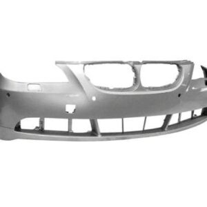 Bumper Front Bmw 5 Series 2004-2007 Primed With Sensor Hole Without Sport Pkg , BM1000153