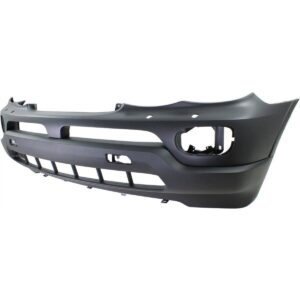 Bumper Front Bmw X5 2004-2006 Without Sensor Hole With Headlamp Washer Hole Primed 3.0L/4.4L , BM1000165