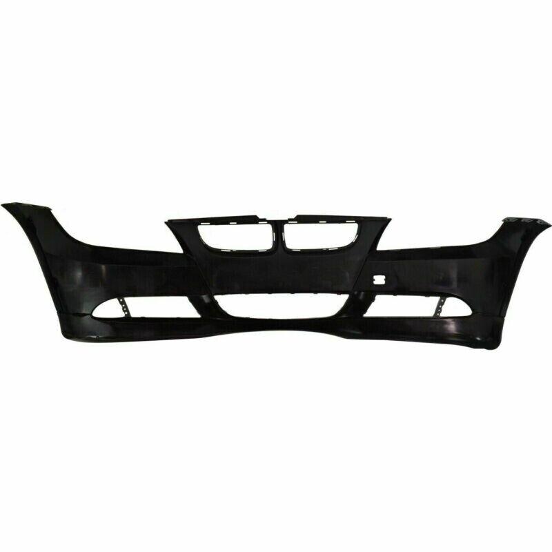 Bumper Front Bmw 3 Series Sedan 2006-2008 Without Sensor Without Headlamp Wash Hole Primed Capa , BM1000180C