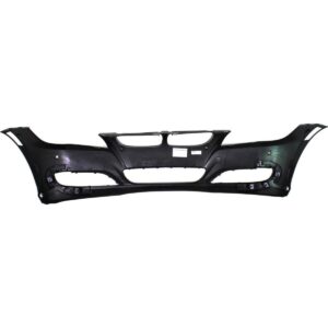Bumper Front Bmw 3 Series Sedan 2009-2011 Primed With Sensor Hole Without Headlamp Wash Hole Capa , BM1000210C