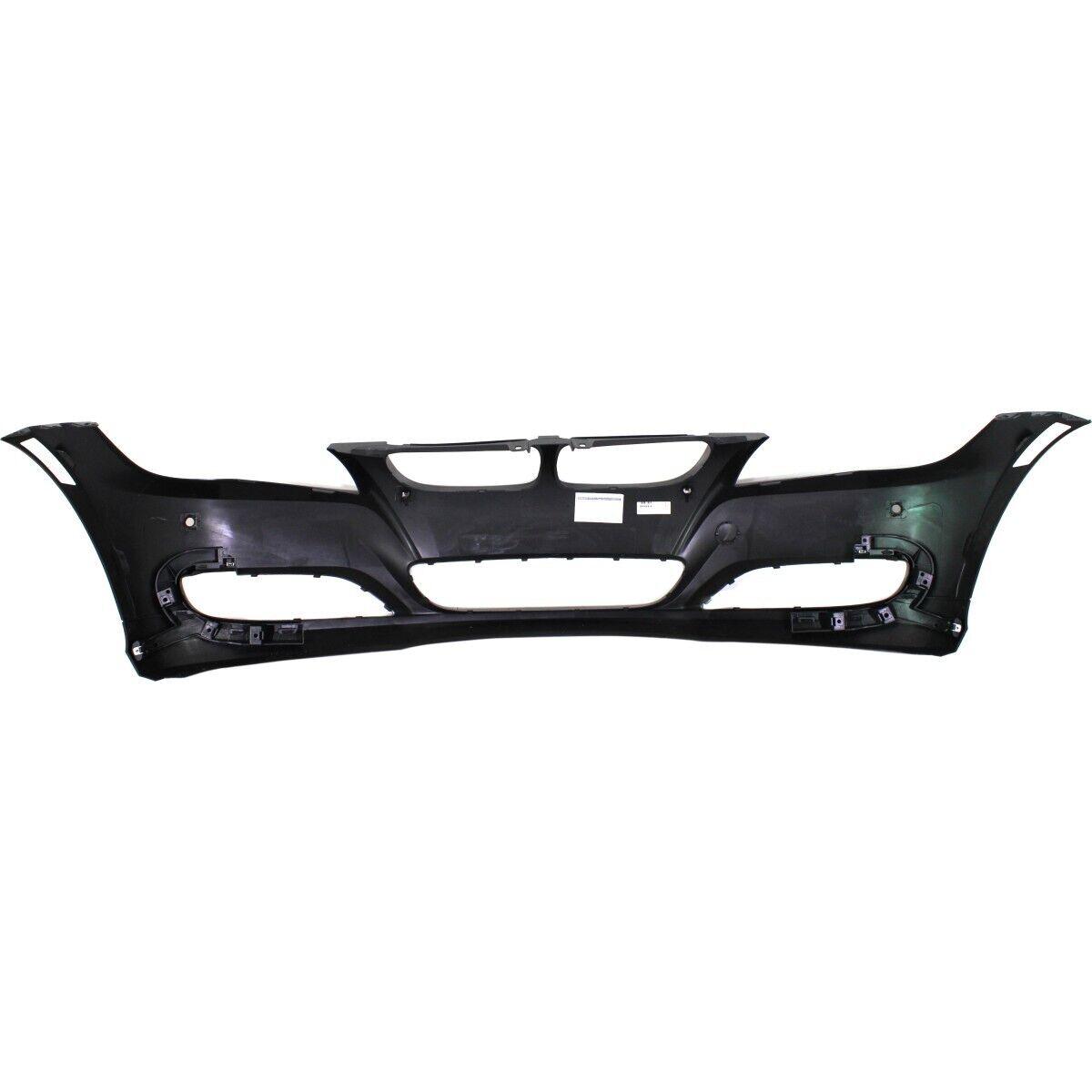 Bumper Front Bmw 3 Series Sedan 2009-2011 Primed With Sensor Hole Without Headlamp Wash Hole Capa , BM1000210C