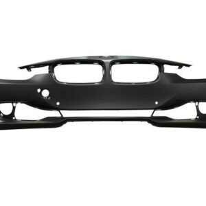 Bumper Front Bmw 3 Series Sedan 2012-2015 Primed With Sensor/Wash/Cam/Park Distance Control Without Moulding Hole , BM1000257