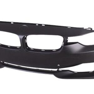 Bumper Front Bmw 3 Series Sedan 2012-2015 With Sensor/Cam Without Wash/Park Distance Control Without Moulding Hole Primed Capa , BM1000264C