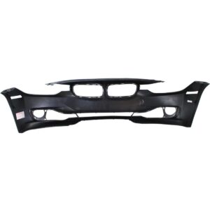 Bumper Front Bmw 3 Series Sedan 2012-2015 Without Sensor/Wash/Cam/Park Distance Control Without Moulding Hole Primed Capa , BM1000266C