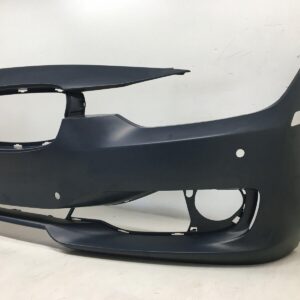 Bumper Front Bmw 3 Series Sedan 2012-2015 With Sensor/Wash/Aid Without Cam Hole With Moulding Hole Primed Capa , BM1000268C