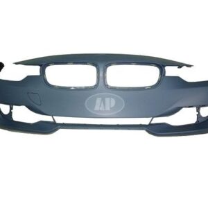 Bumper Front Bmw 3 Series Sedan 2012-2015 Without Sensor/Wash/Cam/Park Distance Control With Moulding Hole Primed , BM1000276
