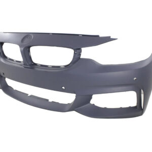 Bumper Front Bmw 4 Series 2014-2016 Without Park Aid/Washer/Camera With Park Assist/M-Pkg Capa , Bm1000337C - Hunt Parts