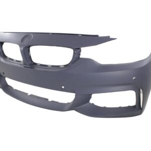 Bumper Front Bmw 440I 2017-2019 Without Park Aid/Washer/Camera With Park Assist/M-Pkg , BM1000337