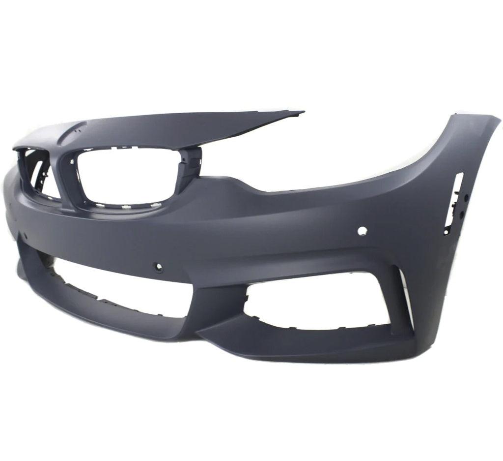 Bumper Front Bmw 435I 2014-2016 Primed Without Washer With Park Aid/Camera/Park Assist/M-Pkg , BM1000340