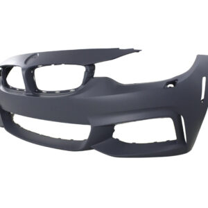 Bumper Front Bmw 4 Series 2014-2016 Without Park Aid/Camera/Park Assist With Washer/M-Pkg Capa , Bm1000341C - Hunt Parts