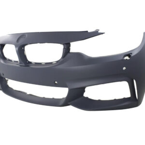 Bumper Front Bmw 4 Series 2014-2016 Primed With Washer/Pak Aid/Park Assist/M-Pkg Without Camera Capa , Bm1000344C - Hunt Parts