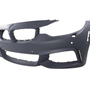 Bumper Front Bmw 428I 2014-2016 Primed With Washer/Park Aid/Camera/Park Assist/M-Pkg , BM1000345