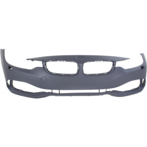 Bumper Front Bmw 4 Series 2014-2016 Primed Without Camera/M-Pkg/Park Assist/Park Distance With Washer Capa , Bm1000389C - Hunt Parts