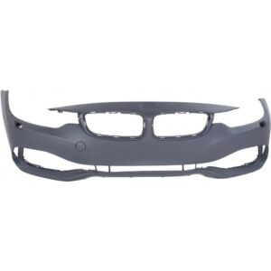Bumper Front Bmw 428I 2014-2016 Primed Without Camera/M-Pkg/Park Assist/Park Distance With Washer , BM1000389