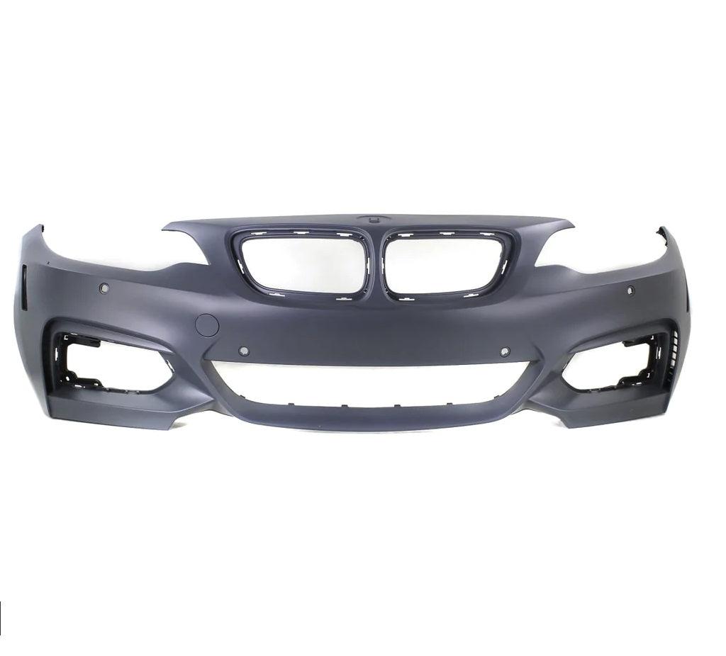 Bumper Front Bmw 230I 2017-2021 Primed Without Park Assist/Washer With Park Distance/M-Pkg , BM1000410