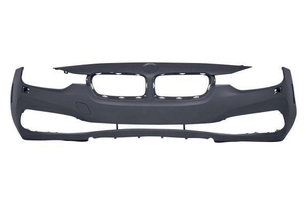 Bumper Front Bmw 3 Series Wagon 2016-2019 Without Park Distance/Park Assist With Washer Base Model Without Lower Center Moulding Slot , BM1000426