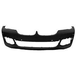 Bumper Front Bmw 7 Series 2016-2019 Primed With Park Assist/Park Distance/M-Pkg Without Washer , BM1000453