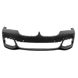 Bumper Front Bmw 7 Series 2016-2019 Primed Without Park Assist/Washer With Park Distance/M-Pkg Capa , Bm1000454C - Hunt Parts