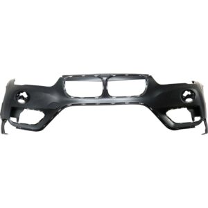 Bumper Upper Front Bmw X1 2016-2019 Primed Without Sensor/Washer/M-Pkg , BM1014100