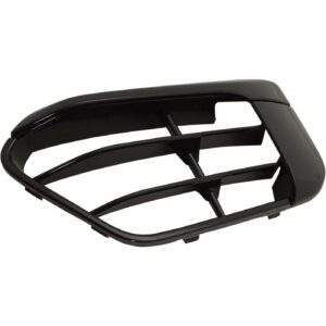 Grille Lower Driver Side Bmw X1 2016-2019 Gloss Black Without Sensor/M-Pkg With Sport Open-Grid , BM1038199