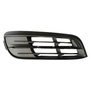 Fog Lamp Cover Front Passenger Side Bmw 5 Series 2014-2016 Std Without M Textured Plack , BM1039165