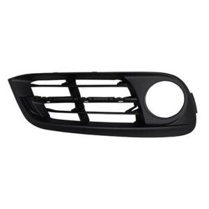 Fog Lamp Bezel Front Passenger Side Bmw 5 Series 2014-2016 Std Textured Plack , BM1039167