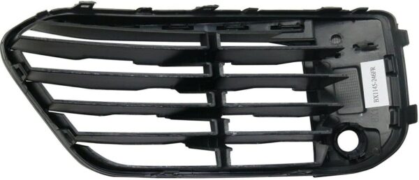 Grille Lower Passenger Side Bmw X1 2016-2019 Ptd Black With Silver Moulding With Sensor X-Line Model , BM1039201 - Image 4