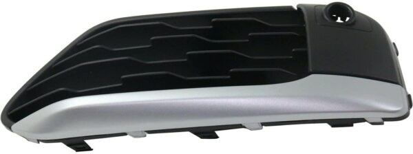 Grille Lower Passenger Side Bmw X1 2016-2019 Ptd Black With Silver Moulding With Sensor X-Line Model , BM1039201 - Image 5