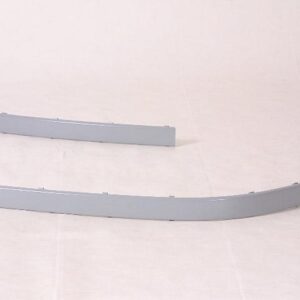 Bumper Moulding Front Outer Upper Driver Side Bmw 5 Series 2001-2003 Primed Gray , BM1046105