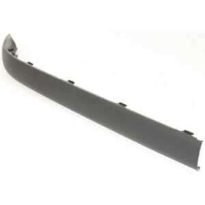 Bumper Impact Strip Front Driver Side Bmw 3 Series Sedan 2002-2005 Without Sport Matte-Black , BM1046114