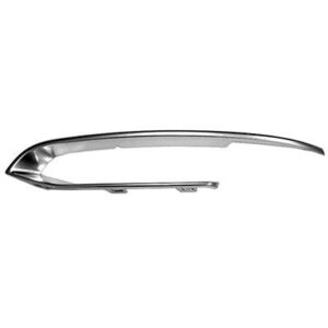 Grille Moulding Chrome Front Driver Side Bmw 5 Series 2014-2016 Without M Pkg With Modern Line , BM1046132