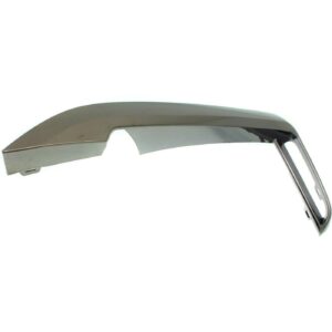 Bumper Moulding Front Driver Side Bmw 7 Series 2016-2019 Chrome/Black With Shadow Line With M-Pkg , BM1046137