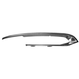 Grille Moulding Chrome Front Passenger Side Bmw 5 Series 2014-2016 Without M Pkg With Modern Line , BM1047132
