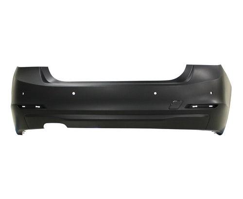 Bumper Rear Bmw 3 Series Sedan 2012-2015 Primed With Sensor Without Moulding (Gas) (F30 328I) Capa , BM1100257C